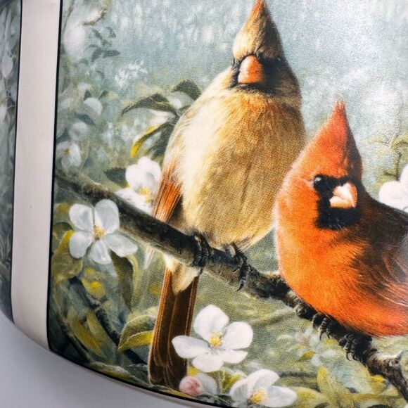 Hautman Brothers rare cardinal serving bowl 8” - Picture 10 of 10